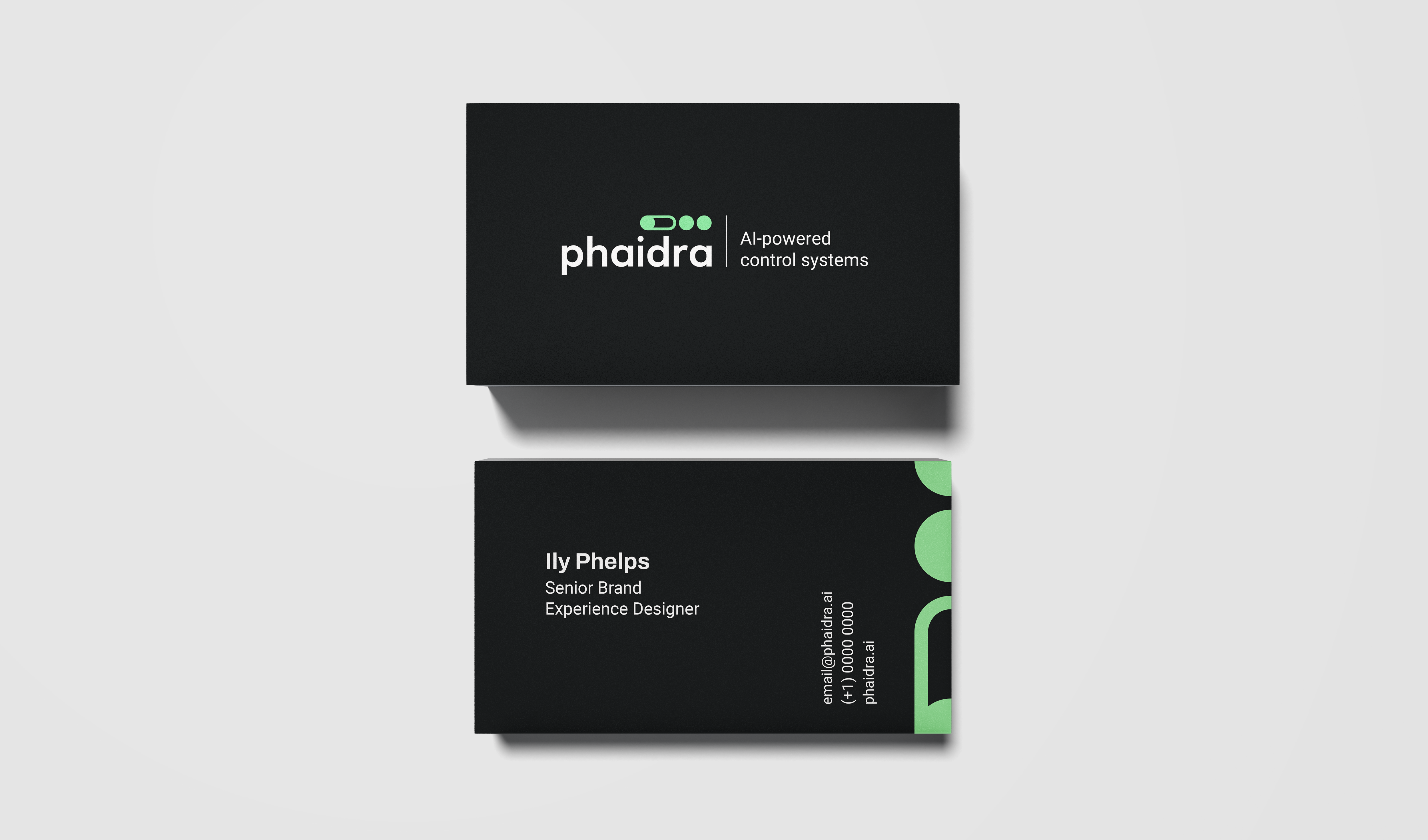 Phaidra Business Card Mockup