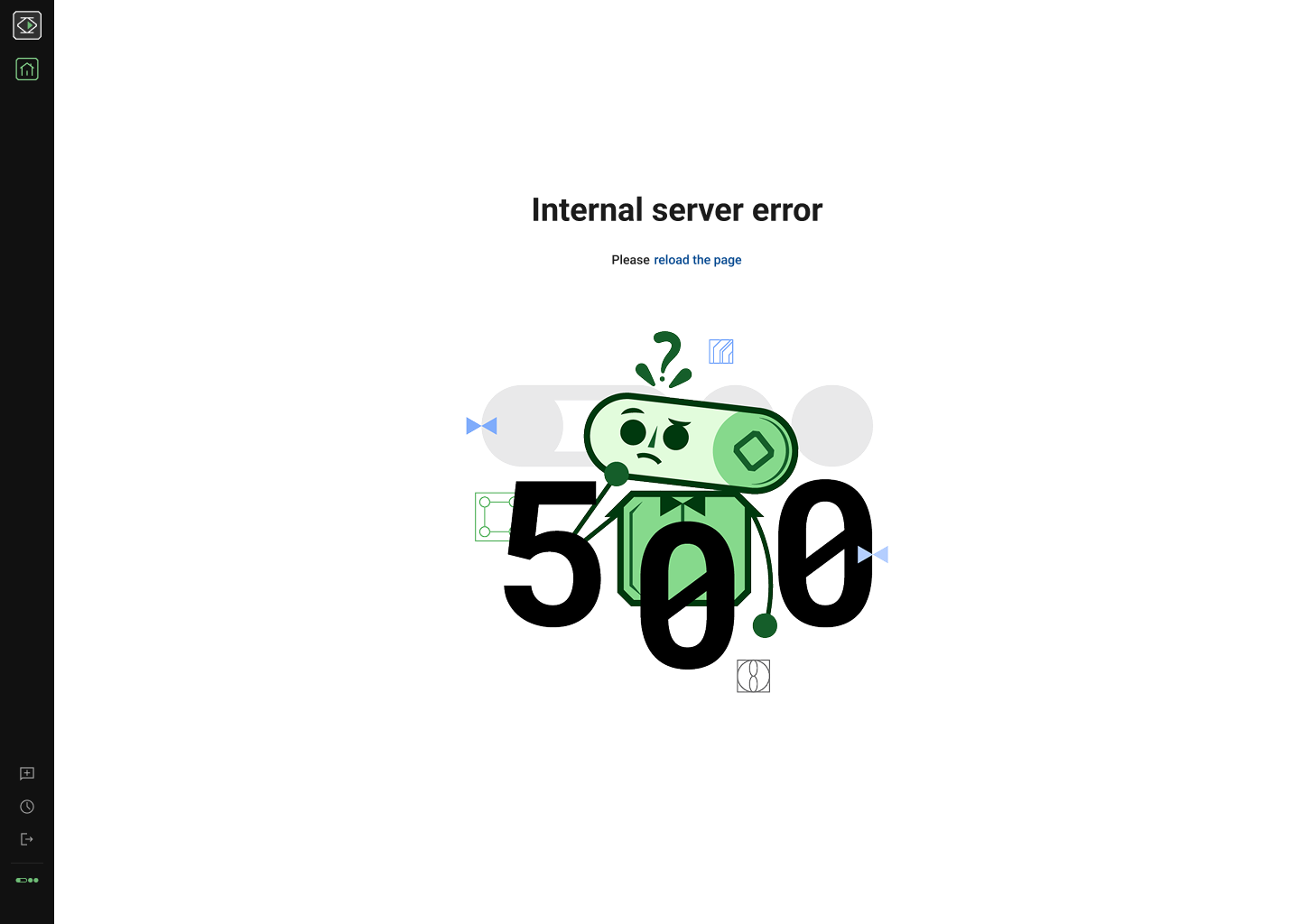 error page